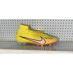 Nike Zoom Mercurial Superfly 9 Elite SG Pro AC Mens Soccer Cleats Size 13 Yellow